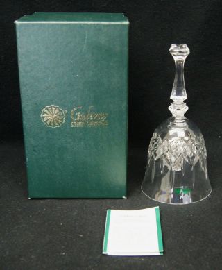 Galway Irish Crystal Marriage Bell Complete 6 3/4 " B2408