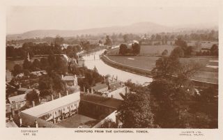 A England Herefordshire Old Antique Picture Postcard Hereford