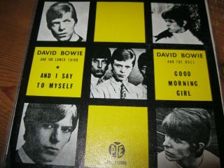 David Bowie & Lower Third / The Buzz And I Say To Myself Rare 7in Single