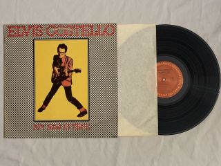 Elvis Costello My Aim Is True Vintage Vinyl 1977 Jc35037 Ex Vinyl 1st Pressing