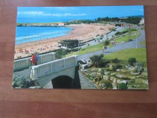Wales Barry Island Dingle Bridge Old Postcard