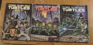 Teenage Mutant Ninja Turtles Book I,  Ii,  Iii Eastman & Laird First Graphic Novel