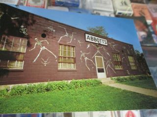 Old Postcard Of Abbott Magic Factory Colon Michigan Magic Capital Of The World