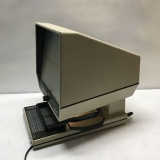 Rare Vintage Eyecom 1000 Microfiche Microslide Reader Viewer 3