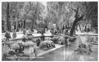 Cheltenham - Promenade & Fountain An Old Postcard 25110