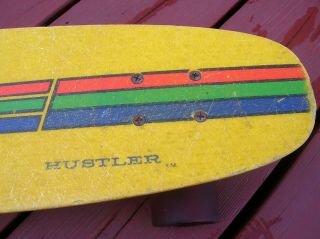 Vintage Hobie Hustler surfer sidewalk surfboard skateboard 1970s skate 3