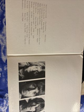 The Beatles ‎– White Album 1968 Vinyl LP L.  A.  Pressing Gatefold Numbered VG 2