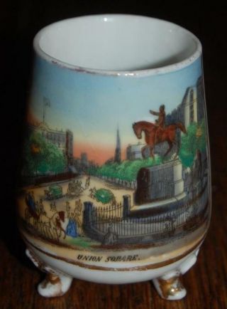 Antique Union Square Porcelain Cup Souvenir Vintage