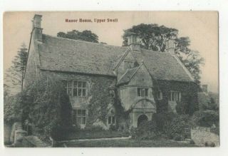 Upper Swell Manor House Gloucestershire Vintage Postcard Clift & Ryland 315c