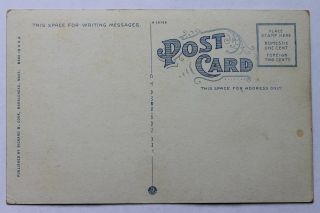 22C Old postcard STAR OF THE SEA CHURCH,  MARBLEHEAD,  MA 2