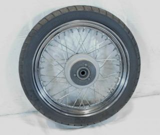 Moto Guzzi California 1100 Stone Vintage Jackal Spoked Front Wheel Rim & Tire