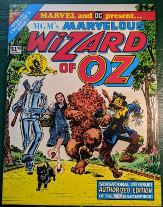 Marvel & Dc Mgm Marvelous Wizard Of Oz 1 1975 Special Edition.