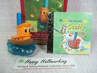 Hallmark 2000 Scuffy The Tugboat Ornament Little Golden Book