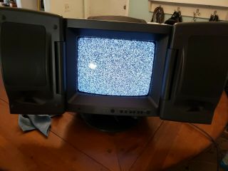 1996 Samsung Gx Gaming Crt Television 13 " Tv Gxe - 1395 Vintage Gamer
