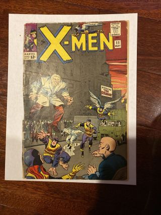 X - Men (1963) 11 Fn 1st App The Stranger