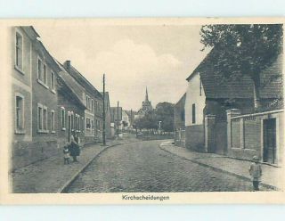 Old Card Street View Kirchscheidungen In Burgenlandkreis District Germany F5389