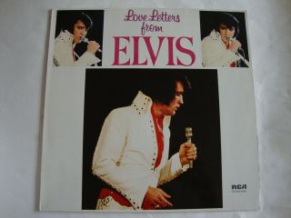 Elvis Presley Lp Love Letters (german Black) (rca Nl89011,  Germany)