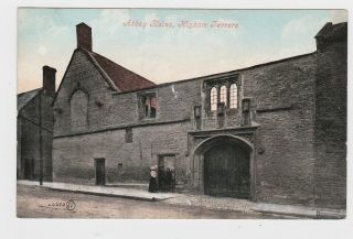 Great Old Card Abbey Ruins Higham Ferrers Northampton Around 1910 Kettering