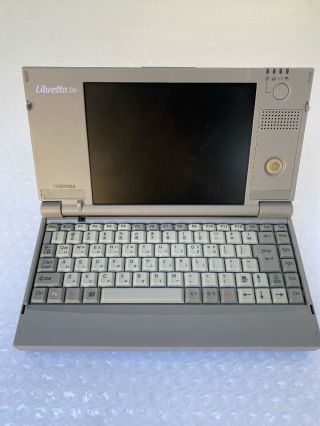 Vintage Toshiba Libretto 30ctk Laptop - No Adapter