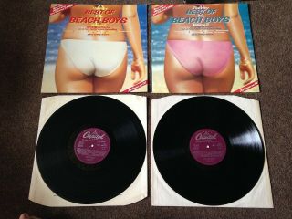 The Best Of The Beach Boys Volume One & Two Stunning Nr Vintage Vinyl Lp 