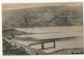Corsygedol Lake Bodlyn Talybont Barmouth Merionethshire Vintage Postcard 299c
