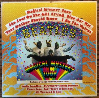 The Beatles - Magical Mystery Tour Vinyl Record (has Booklet)