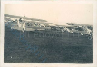 Raf Hawker Hart Aircraft Parked Up On Burma Airfield In The 1930 