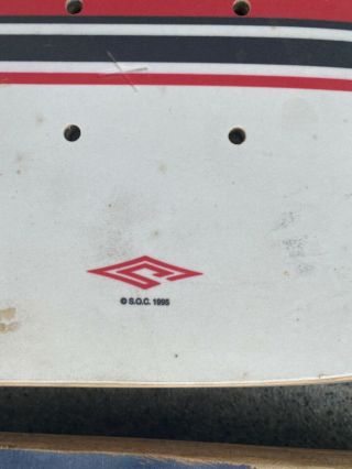 Powell 1995 slick skateboard deck NOS 3