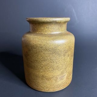Antique Canning Crock Jar Salt Glazed Brown Stoneware