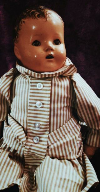 Old Creepy Baby Doll Gothic Oddity Haunted Horror Likes To Move Stuff Odd Ouija