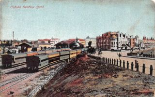 Colaba Station Yard An Old Postcard 24209