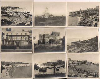 12 Old 3.  5 " X 2.  75 " Photographs - Broadstairs - Kent C.  1935