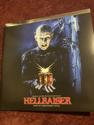 Hellraiser (soundtrack By Christopher Young) 30th Anniversary Red Vinyl - Opened
