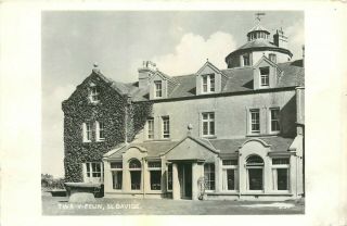 Twyr Y Felin - St Davids - Vintage Real Photo Postcard Wales
