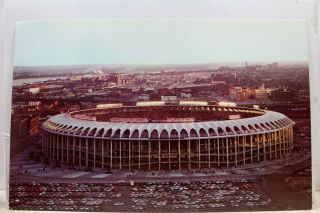 Missouri Mo St Louis Busch Memorial Stadium Civic Center Postcard Old Vintage Pc