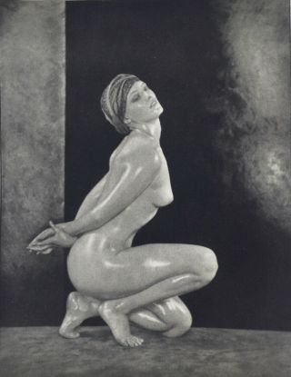 Nickolas Muray 1892 - 1965 Nude Study The Porcelain Figure 1925