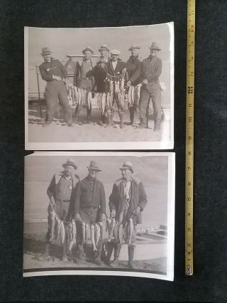 1930s 8x10 Photographs (2) Trout Fishing June Lake Ca Images