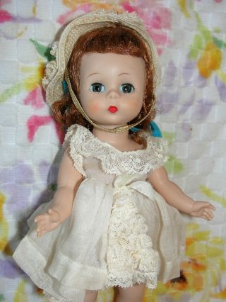Vintage 1956 Alexander - Kins Doll Wendy Goes Calling With Mother N/mint