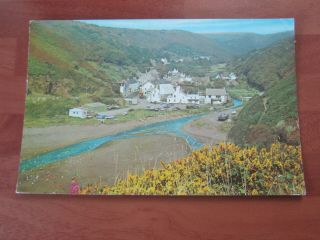 Wales Lower Solva Old Postcard