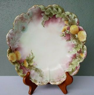 Rosenthal Malmaison - Antique Bavarian Hand Painted Porcelain Serving Bowl