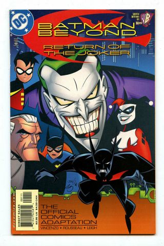 Batman Beyond: Return Of The Joker 1 2001 Harley Quinn Batgirl Robin Dc Rare Nm