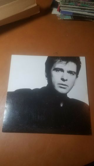 Peter Gabriel “so” 1986 Vinyl Lp Lyric Sleeve Geffen