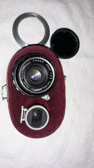 Vtg Tanack Tanar 35mm F:2.  8 Wide Angle Lens