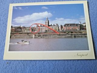 Wales Newport Old Postcard