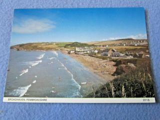 Wales Broadhaven Old Postcard
