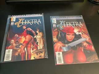 Marvel Knights ELEKTRA 1 - 35 COMPLETE,  2 (Hot Art) Bendis (NM -) 3