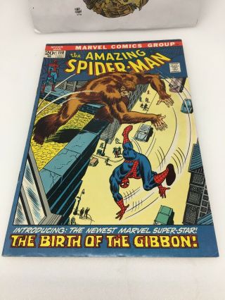 The Spider - Man 110 (july 1972,  Marvel)