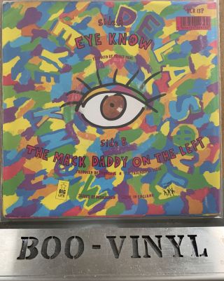 DE LA SOUL Eye Know 1989 UK 7 