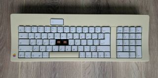 Vintage Apple M0116c Adb Keyboard With Alps Skcm Orange Switches