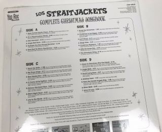 Los Strait Jackets Complete Christmas Songbook Vinyl LP Factory 3